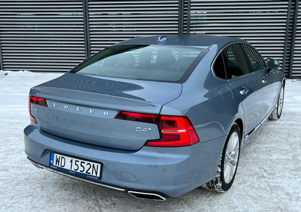 Volvo S90 cena 118850 przebieg: 139751, rok produkcji 2019 z Prusice małe 92